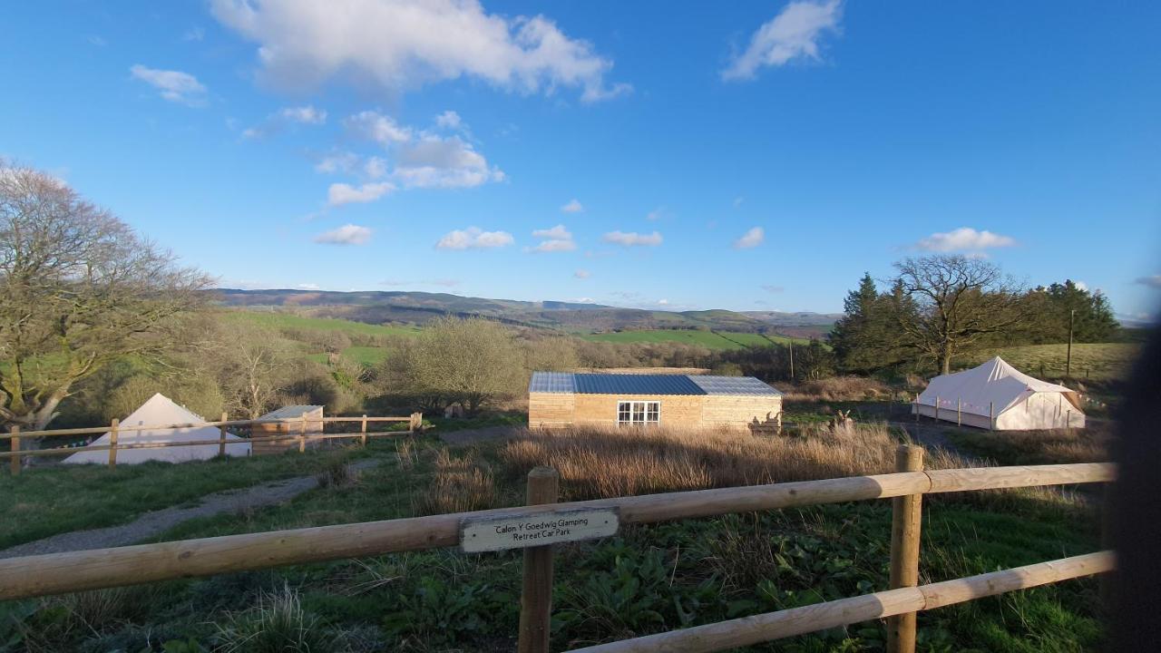 Calon Y Goedwig Glamping Hotell Llandovery Eksteriør bilde