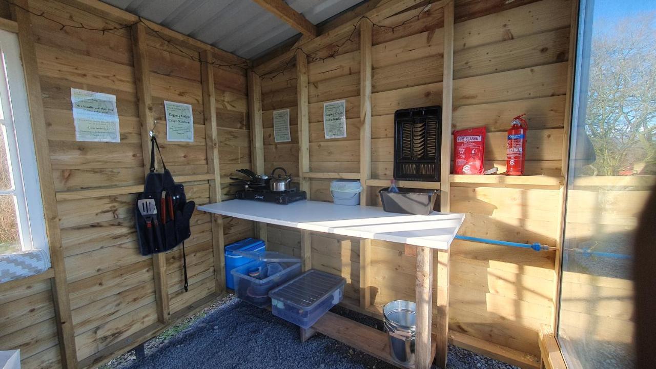 Calon Y Goedwig Glamping Hotell Llandovery Eksteriør bilde