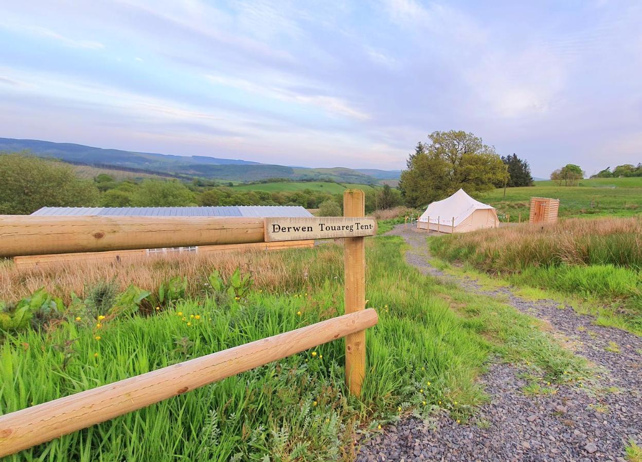 Calon Y Goedwig Glamping Hotell Llandovery Eksteriør bilde