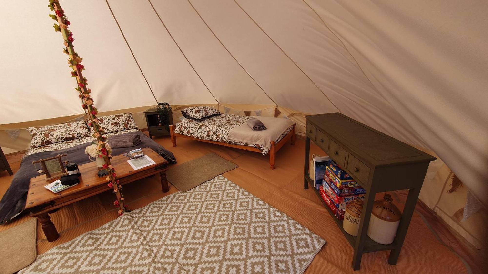 Calon Y Goedwig Glamping Hotell Llandovery Eksteriør bilde