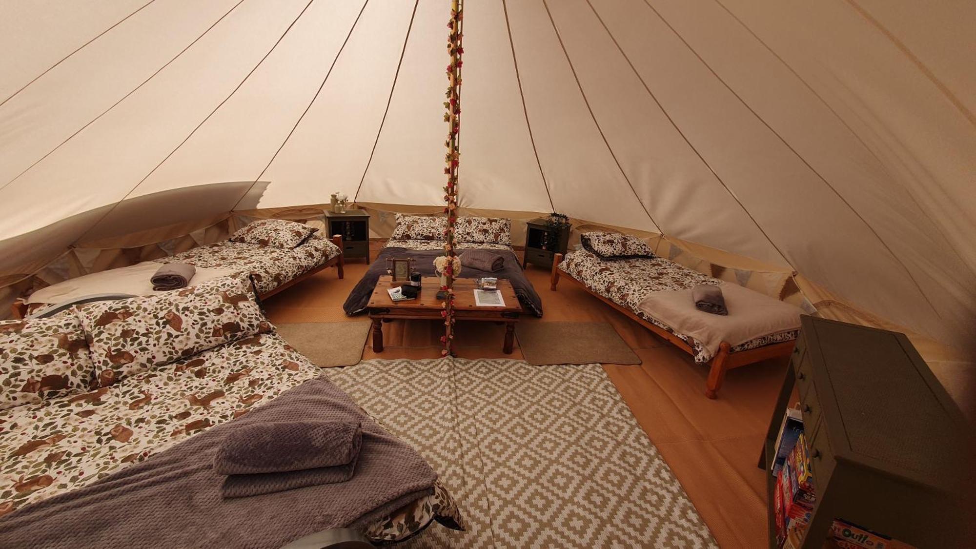 Calon Y Goedwig Glamping Hotell Llandovery Eksteriør bilde