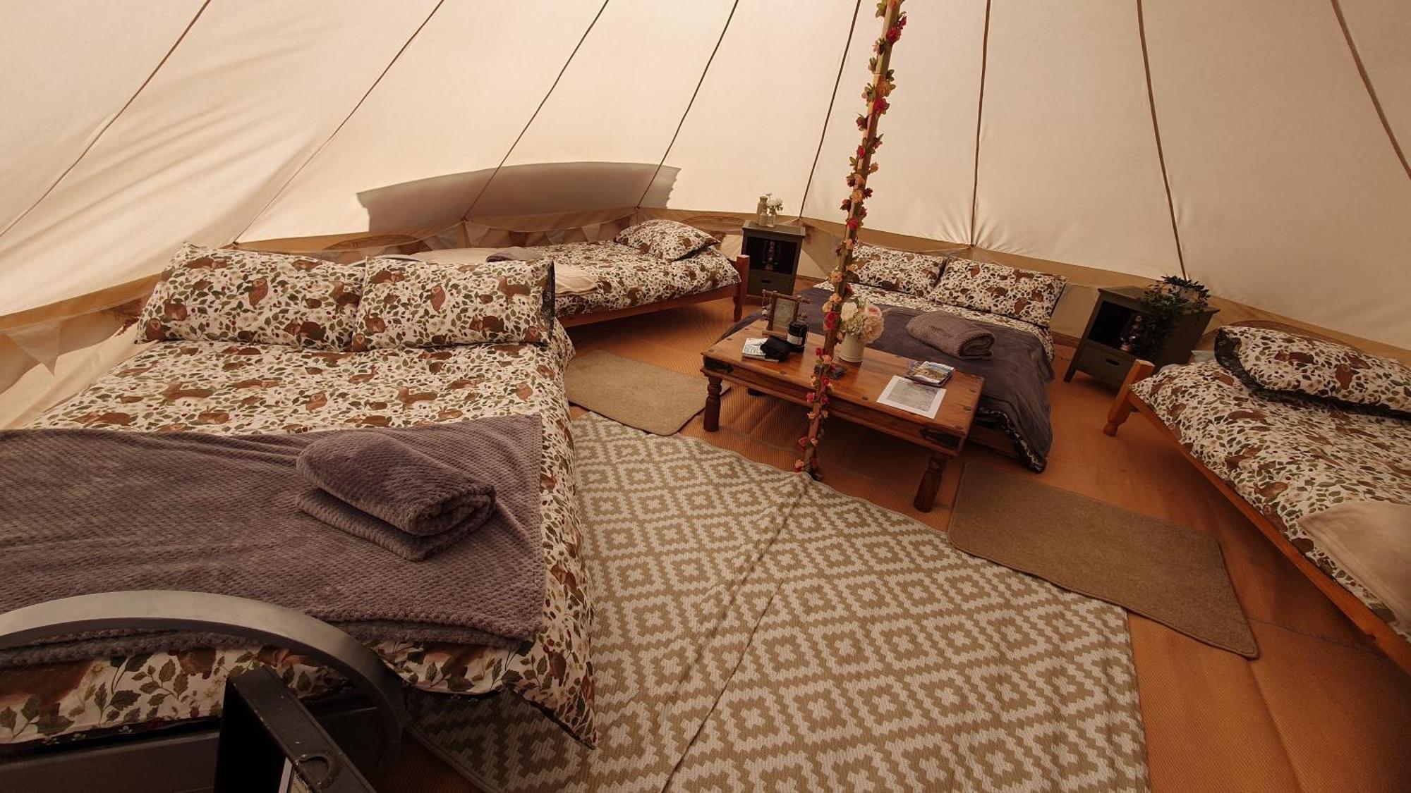 Calon Y Goedwig Glamping Hotell Llandovery Eksteriør bilde
