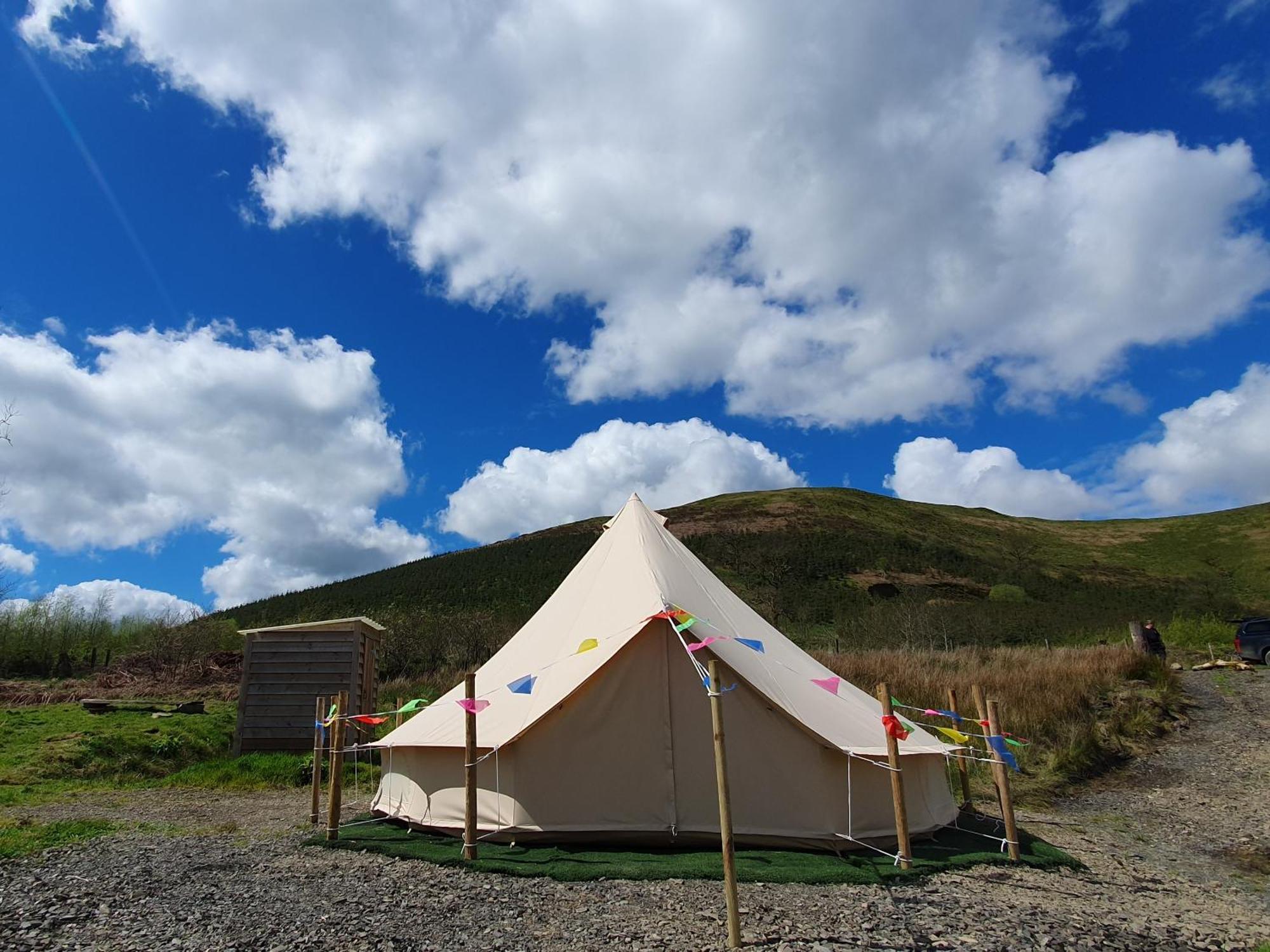 Calon Y Goedwig Glamping Hotell Llandovery Eksteriør bilde